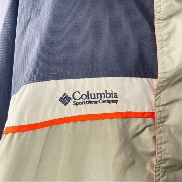 Columbia Bugaboo Full Zip Jacket in Tan Grey‎ Orange Size Extra Large - Picture 3 of 9